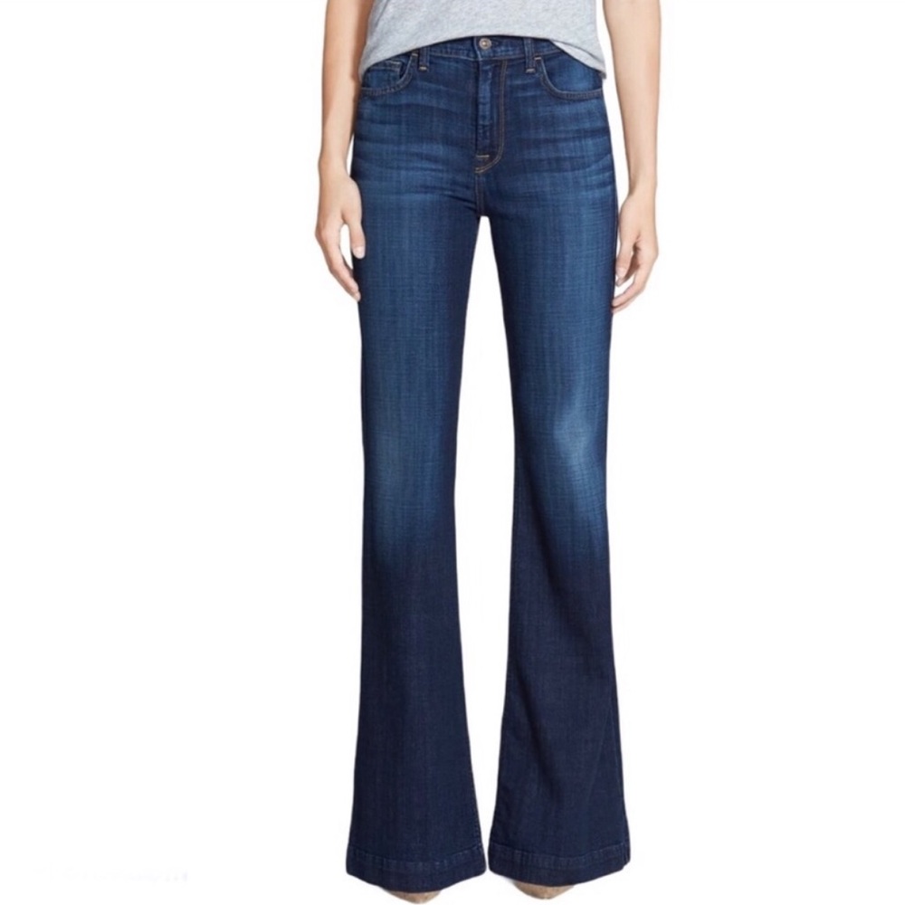 7 for all Man Kind Ginger wide Leg Jeans